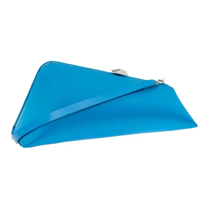 The Attico 8.30PM Satin Clutch Bag-1