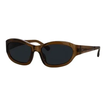 Linda Farrow X Dries Van Noten Geometric frame Sunglasses