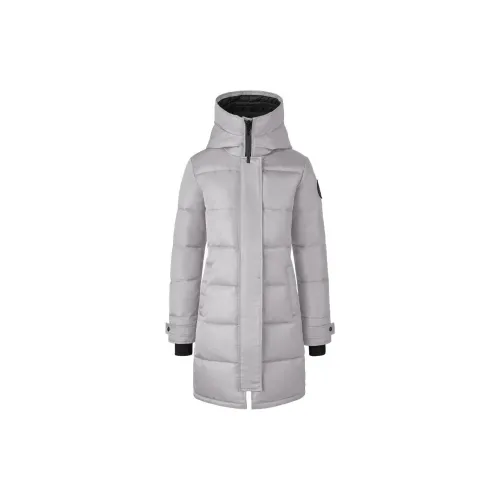 Canada Goose Shelburne Series Down Jackets Women's Willow Gray