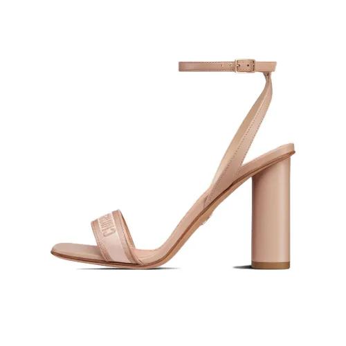 DIOR Dway Strap Sandals 10cm Women's Pink