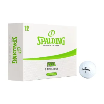 SPALDING Competition Balls Golf Ball Synthetic Rubber Unisex