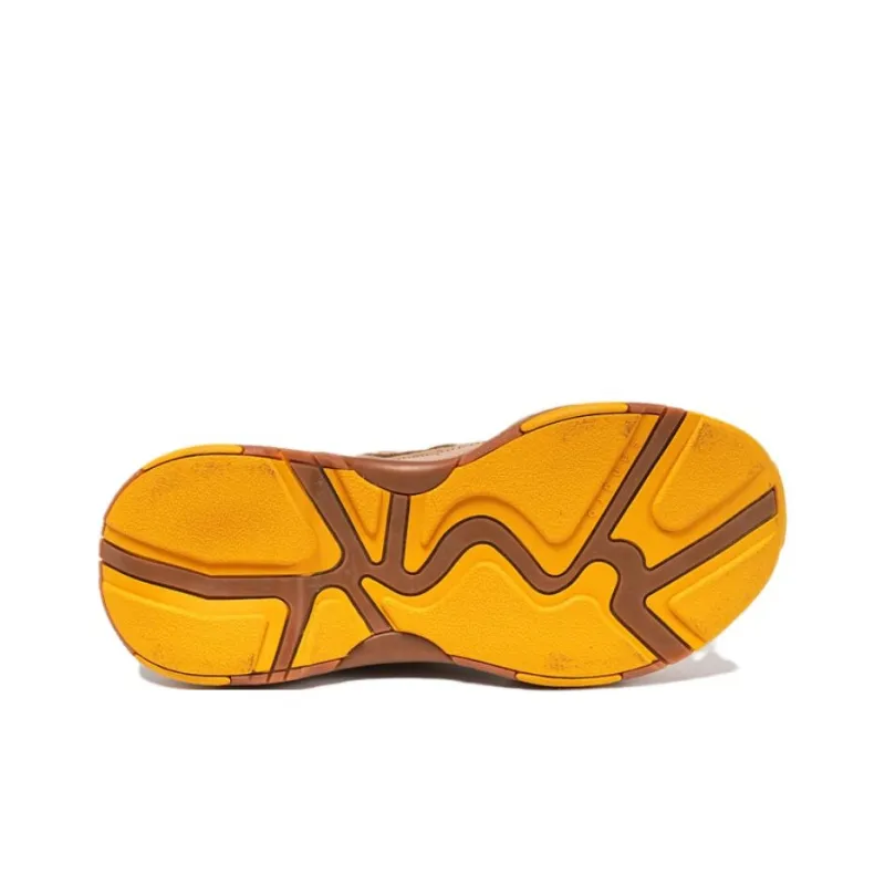 Sandro Mid Top Chunky Sneakers Women's Camel-4