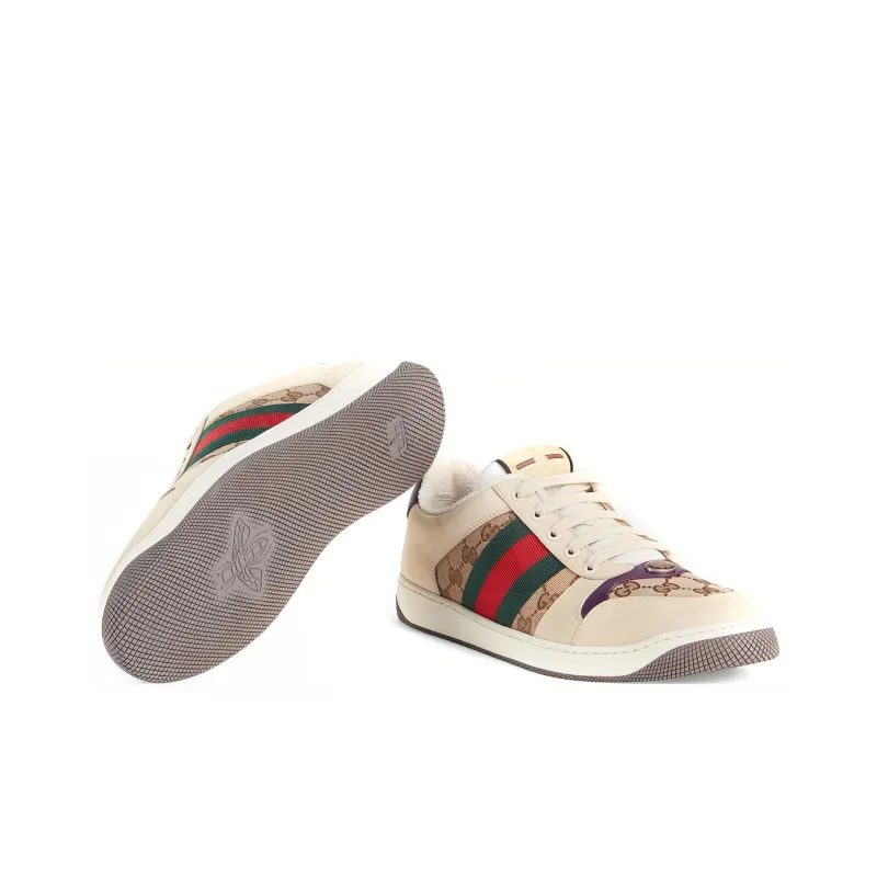 GUCCI Gg Screener 'GG Canvas   Beige'-4