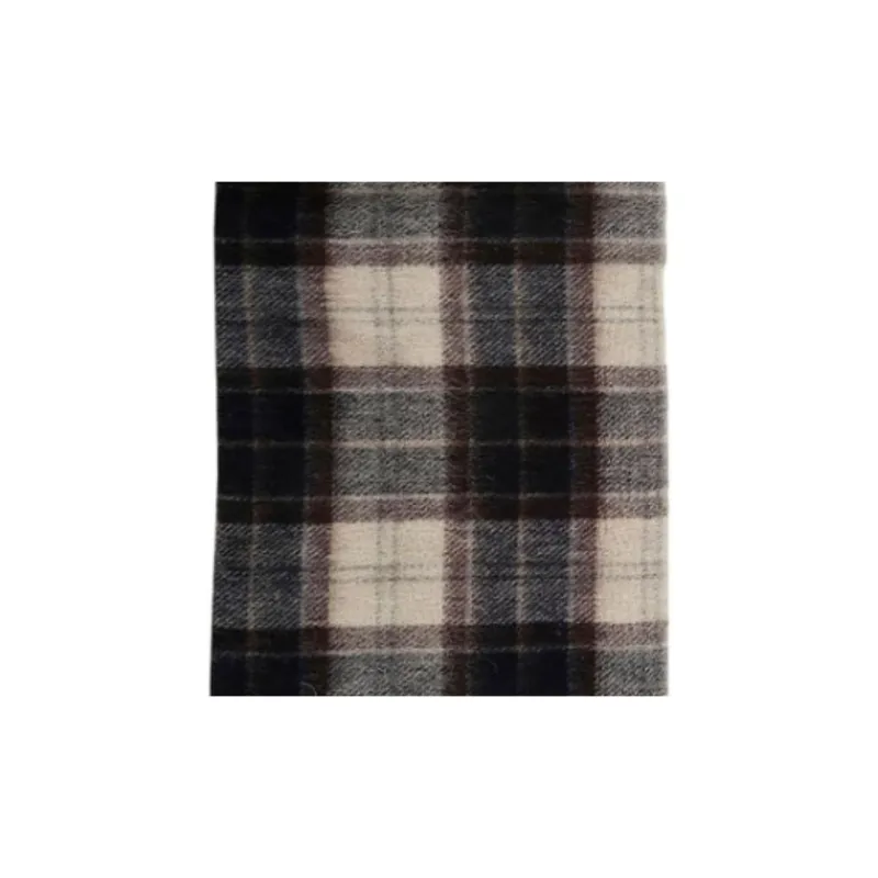 BARBOUR Tartan Scarf & Glove Knitted Set-2