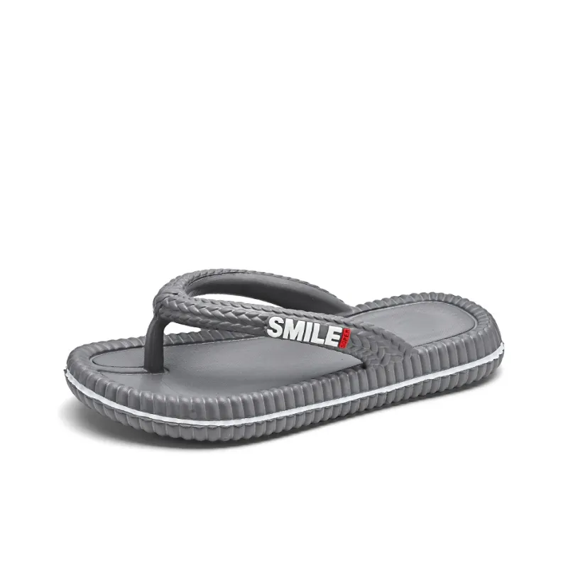 TROADLOP Rubber Sole Odor Resistant Antibacterial Flip Flops Unisex-6