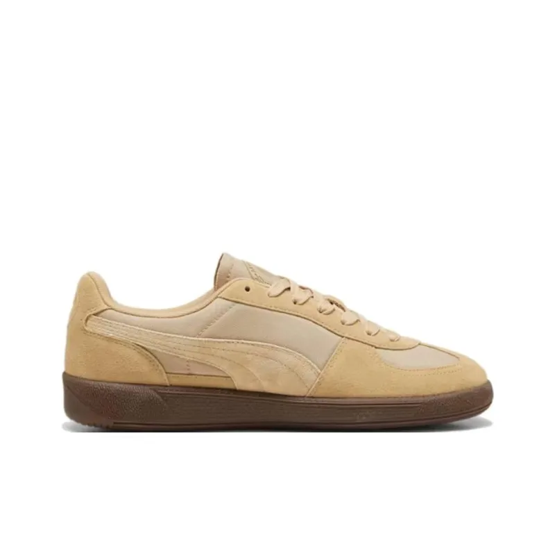 PUMA Mercedes AMG Non slip Lightweight Low Top Skateboard Shoes Unisex Khaki-1