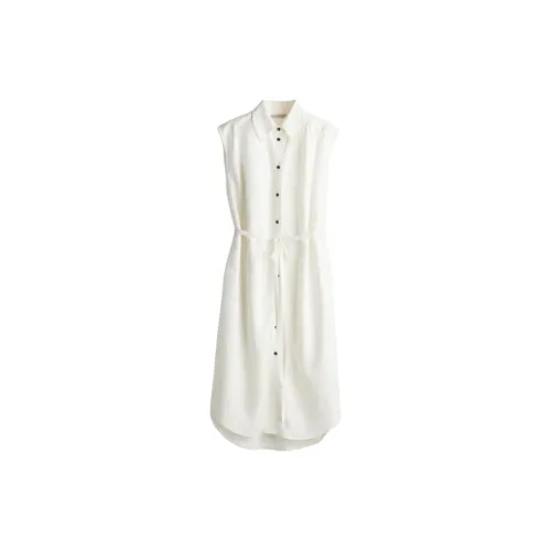 H&M Sleeveless Dresses Women's White