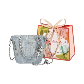 Cwatcun PU Shoulder Bag Women's Light Blue/Black/Dark Blue/Light Blue/Black/Dark Blue/Dark Blue/Sky Blue/Light Blue