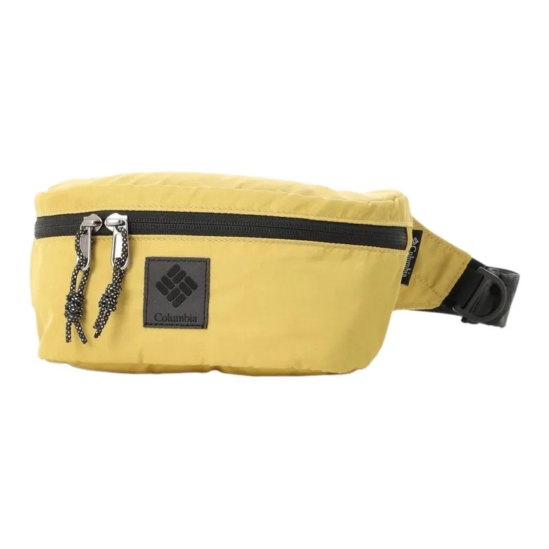 Columbia Nylon Shoulder Bag Crossbody Bag Fanny Pack Unisex Mineral Yellow-0