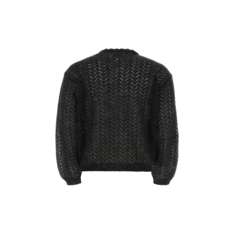 Magliano Bimbo Crewneck Knitted Cardigan-1