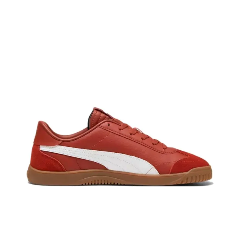 PUMA Club 5v5 Anti Slip Wear Resistant Low Top Casual Shoes Unisex Red-1