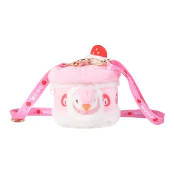 POTDEMIEL Detachable Plush Bird Polyester Crossbody Bag Regular Women's Multicolor