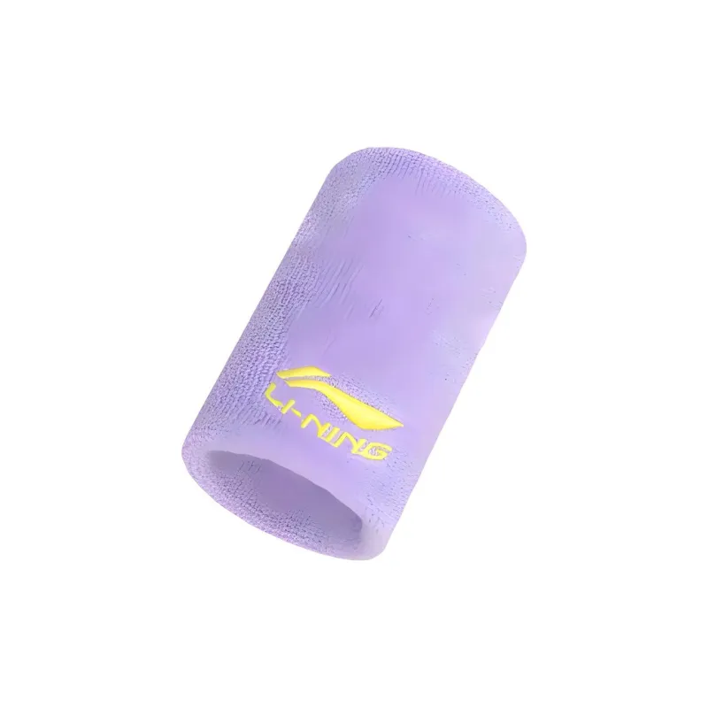 LiNing Running Badminton Basketball Wristbands Protective Cotton Polyester Elastane Blend Unisex-11