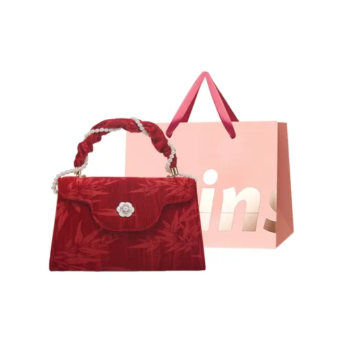 WHEELY BABY Shoulder Bags Red - Rich Bamboo