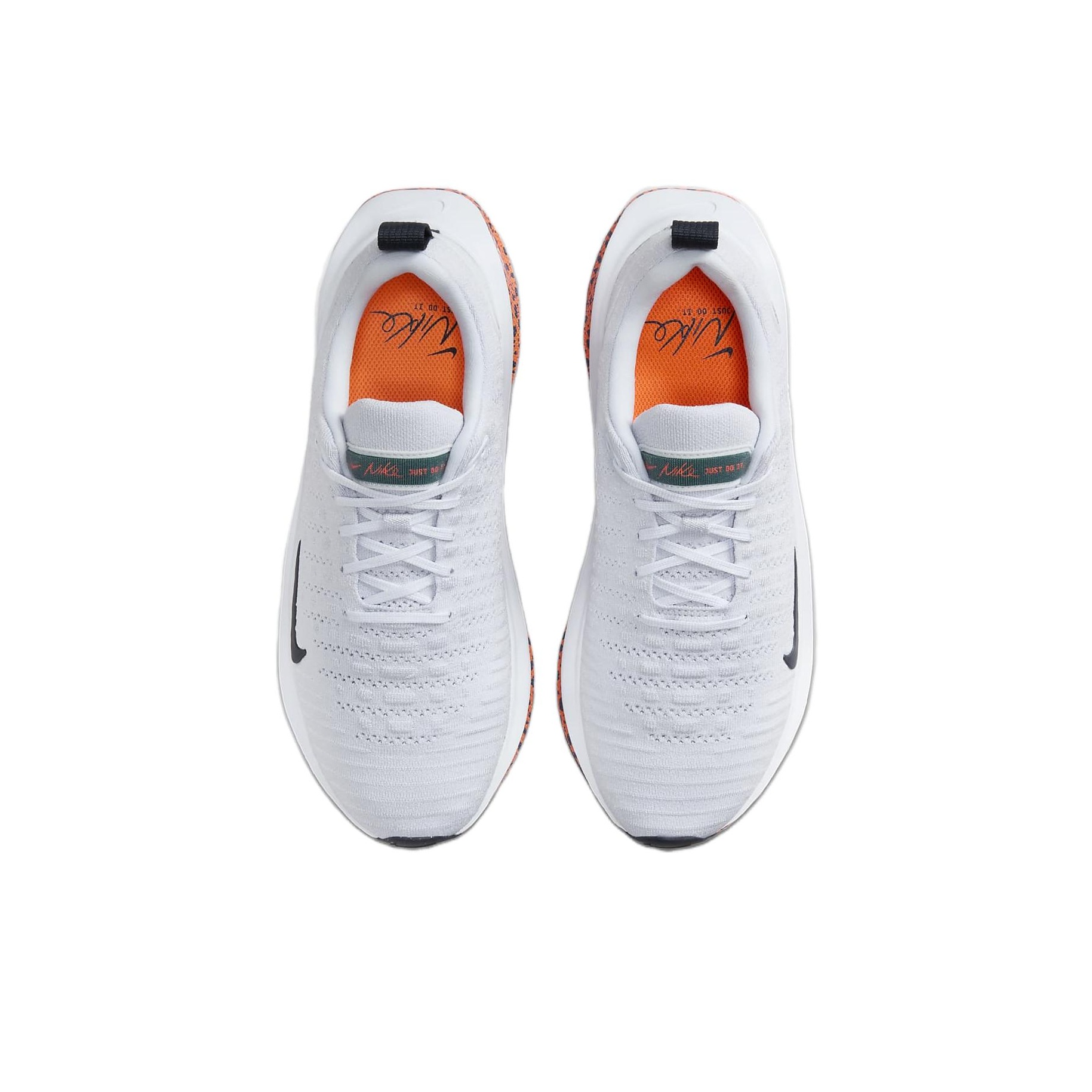 nike air max infinity white and orange