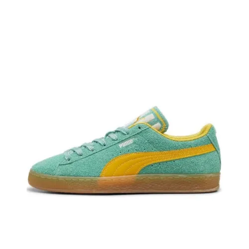 PUMA Suede Skateboard Shoes Unisex Low-Top Green