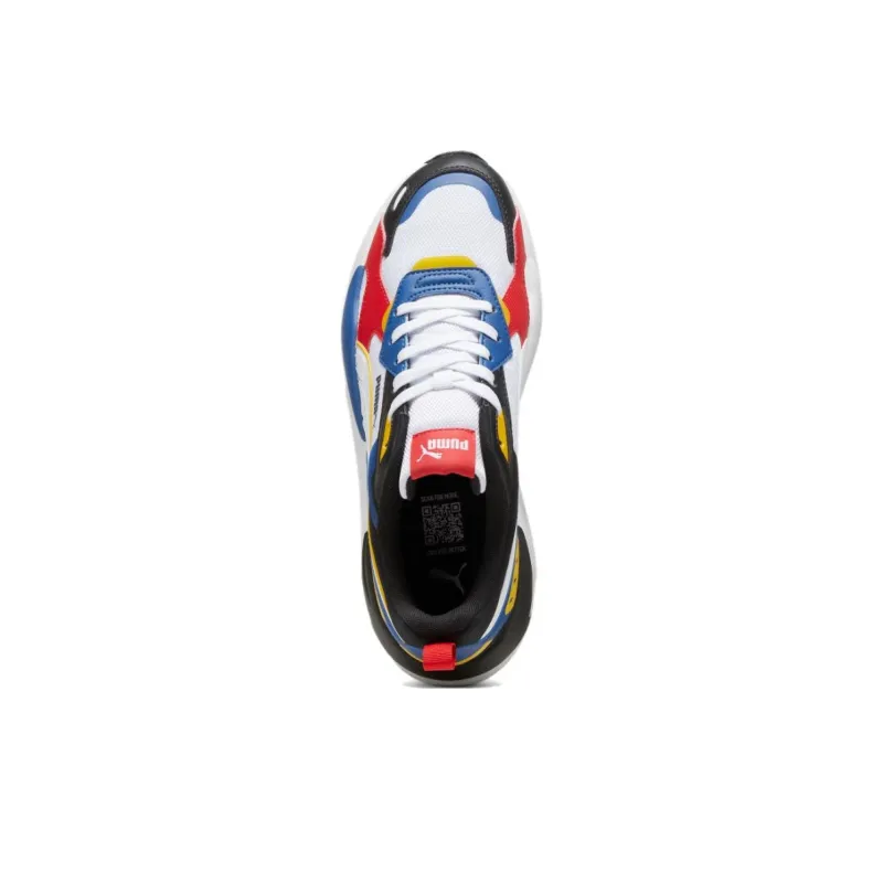 PUMA X RAY Anti Slip Wear Resistant Low Top Casual Shoes Unisex Red Black-3
