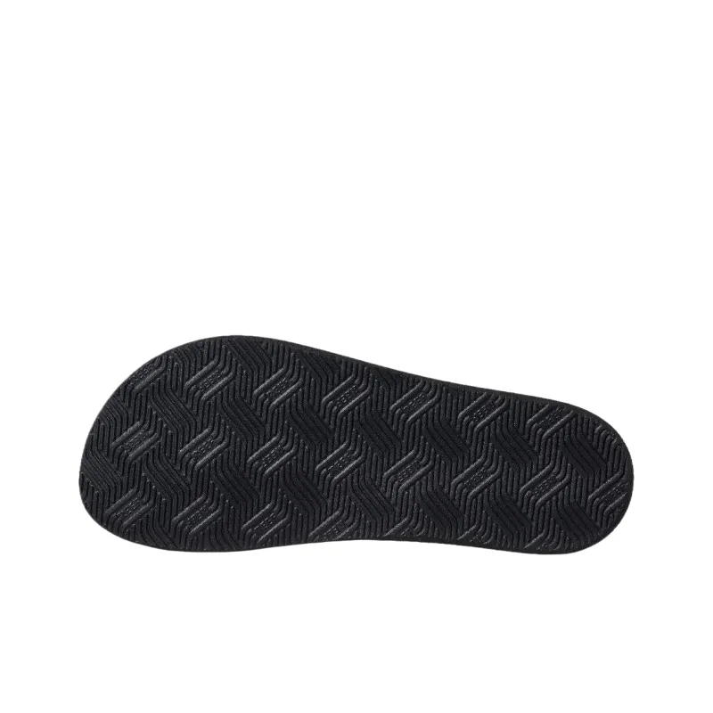 REEF Slip-Resistant Flip Flops Men's Black/Tan-4