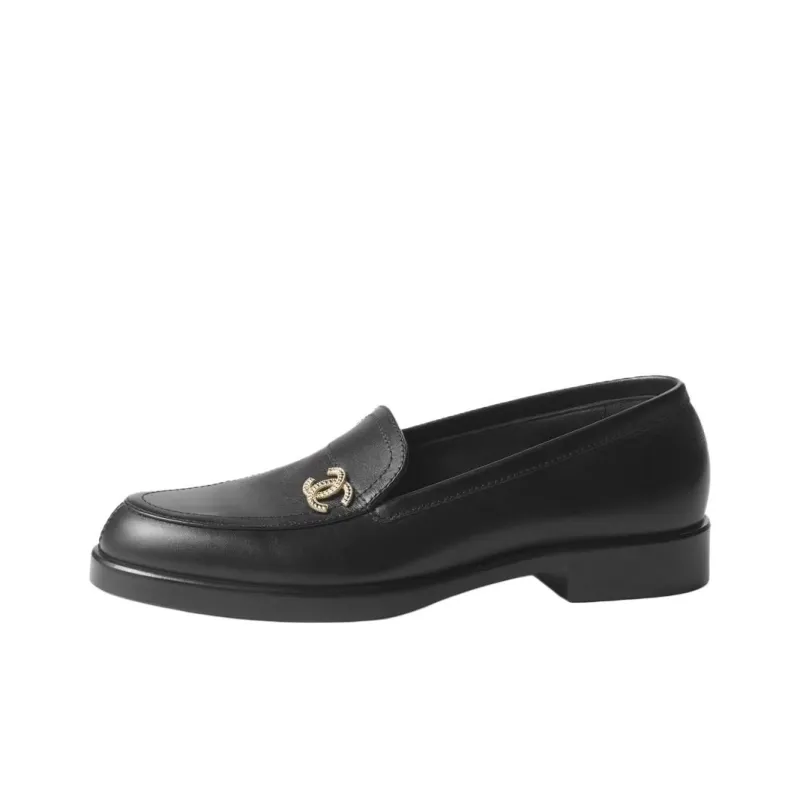 CHANEL 24B Loafers Women's Black-0