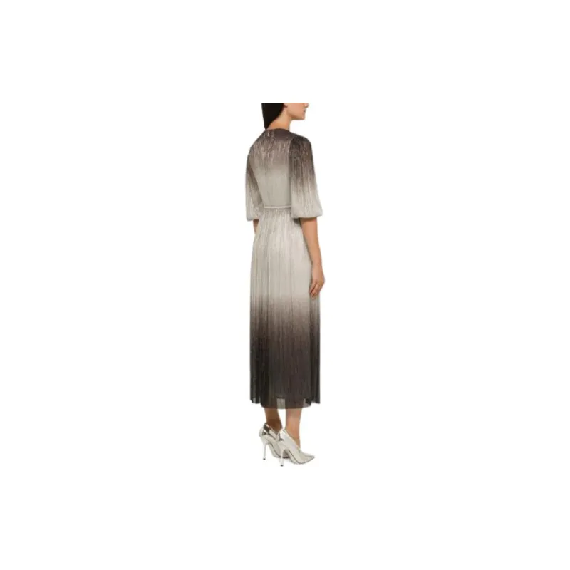 Costarellos Ellery Pleated Midi Dress-1