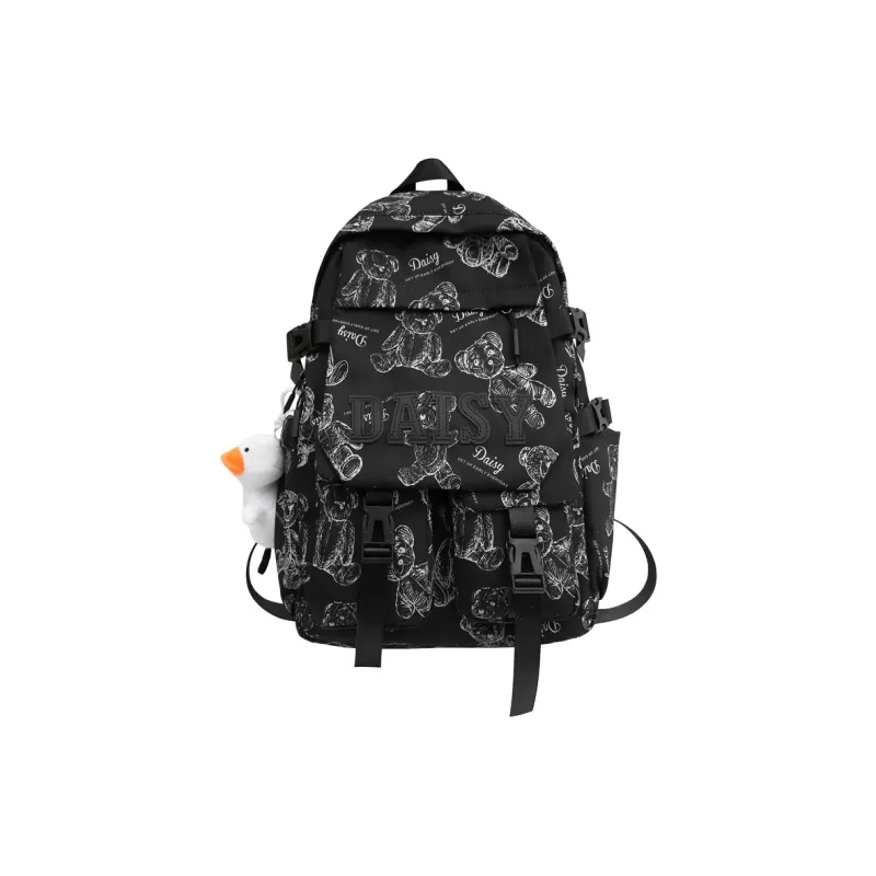 Elsvet Nylon Backpack Unisex Multicolor-0