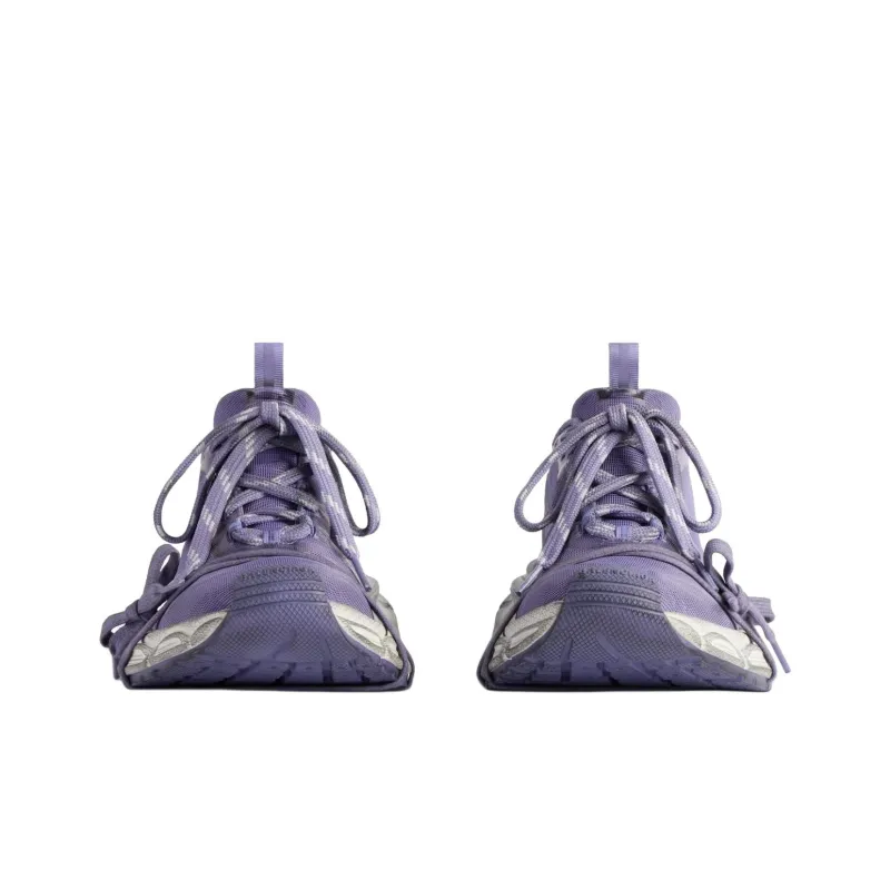 Balenciaga 3XL Qixi Festival Limited Edition Low Top Chunky Sneakers Women's Light Purple-3