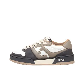 FENDI Match Low Top 'Beige Brown' Women's