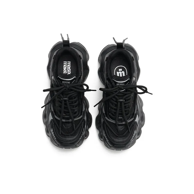 MASOOMAKE Breathable Height Increase Chunky Sneakers Women's-27