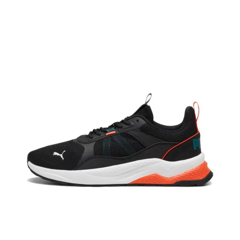 PUMA Anzarun Anti-Slip Wear-Resistant Low-Top Casual Running Shoes Unisex Black-0