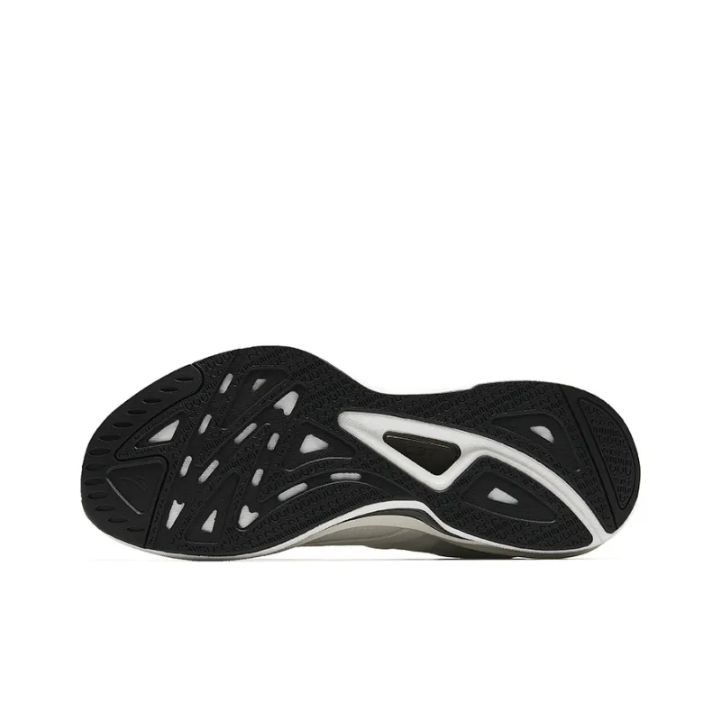 Anta Running Collection Non slip Wear resistant Shock Absorption Low Top Casual Running Shoes Men's White-4
