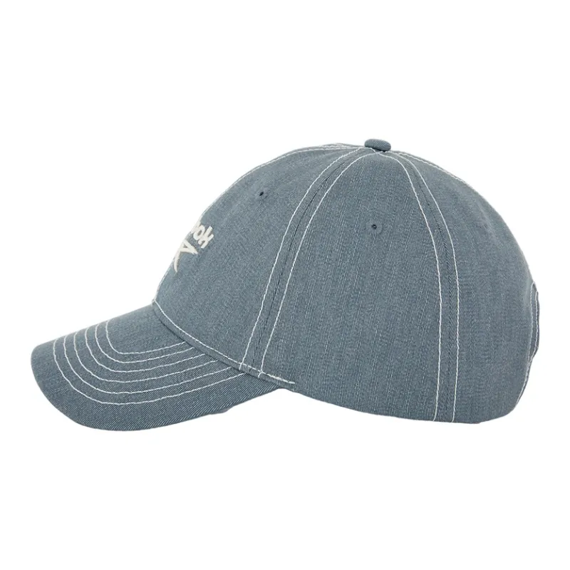 Reebok Cotton Baseball Caps Unisex Denim Blue/Pink/Black/Gray-7