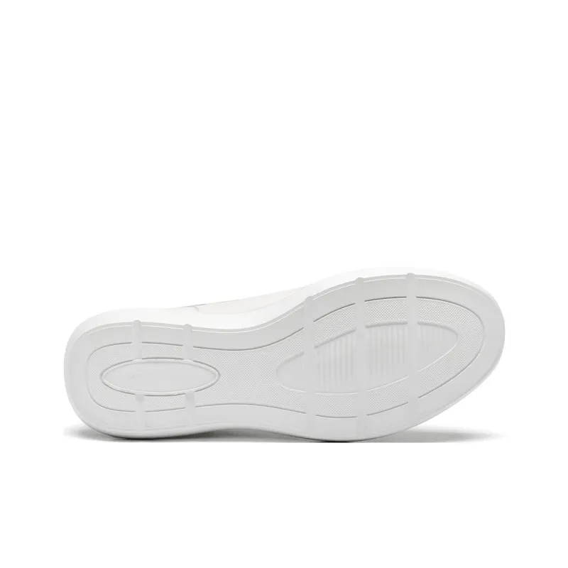 J.BENATO Low Top Casual Shoes 3.5cm Men's White-6