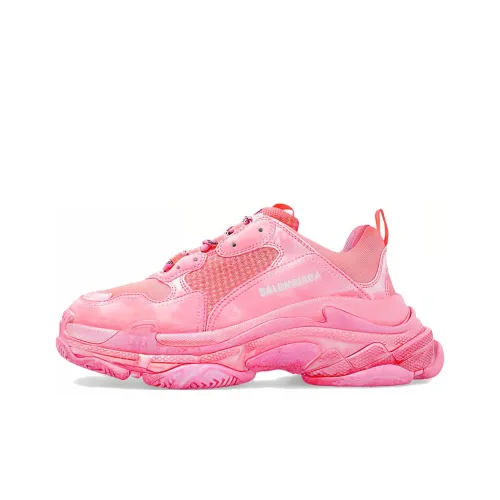 Balenciaga Triple S Faded Dark Pink Women's