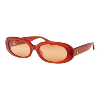 Linda Farrow X Rowen Rose Cara Oval Frame Sunglasses