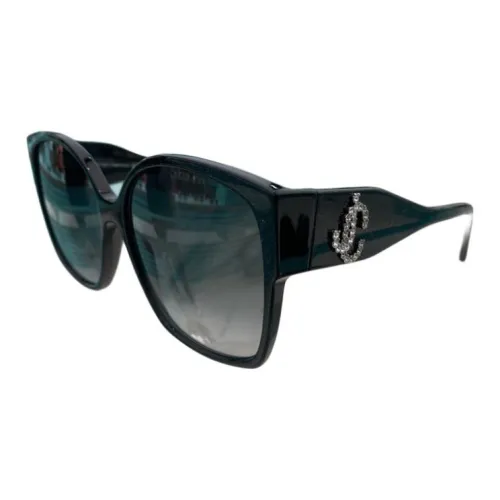 Jimmy Choo Square Sunglasses Women's Black