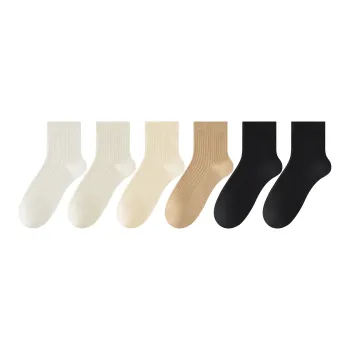 XXLLG Mid-Calf Socks Women's 6 Pack
