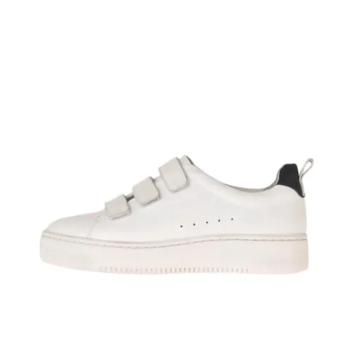 Sandro Low Top Skateboard Shoes Women's White