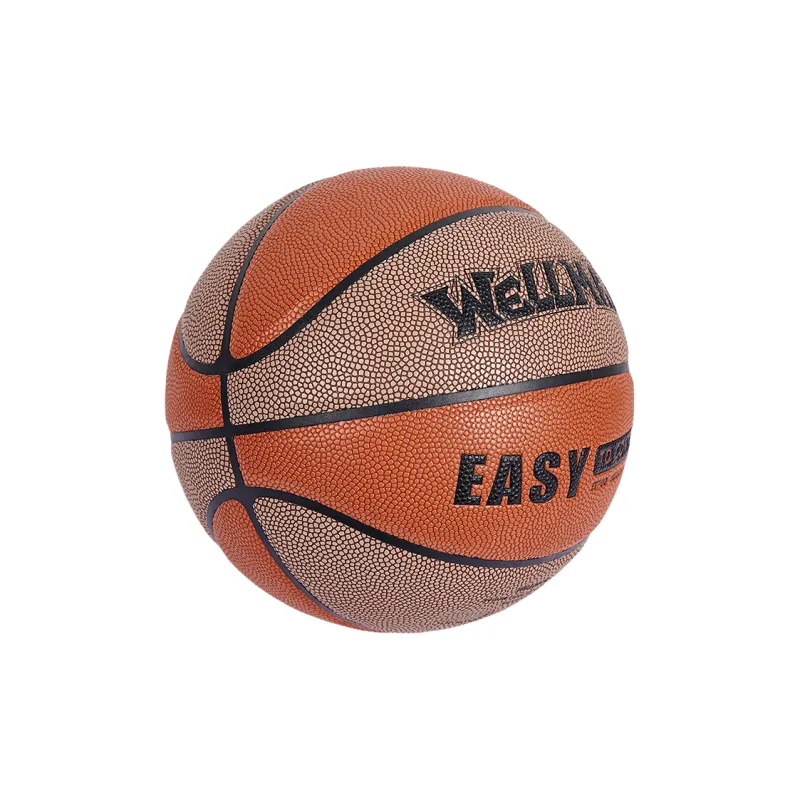 WELLman PU Basketball Brown Gray Size 7 Training Unisex-2
