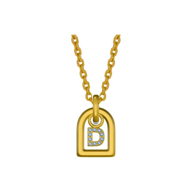 NEVERFAR S925 Silver Thick 18K Gold Plated Necklaces Women's-3