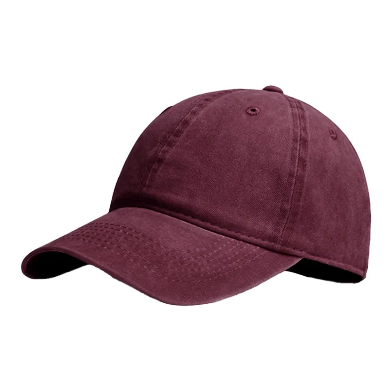 ZANC Cotton Baseball Caps Unisex Multiple Colors-2