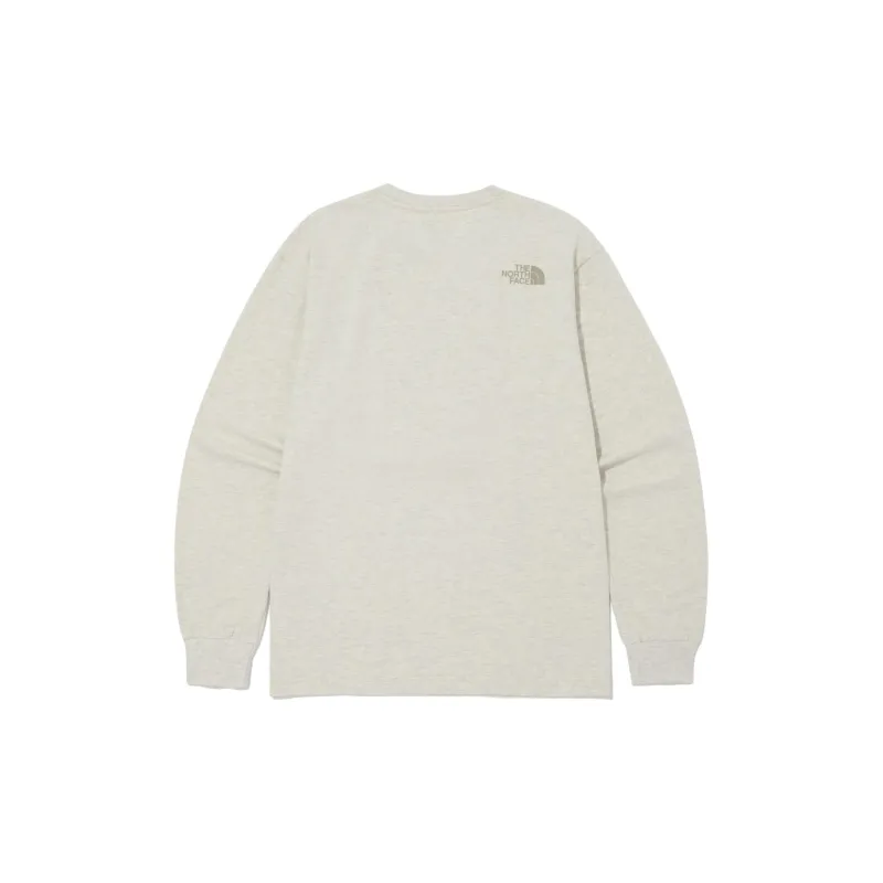 THE NORTH FACE CORE 1966 L/S R/TEE Sweatshirt Unisex Oat-1