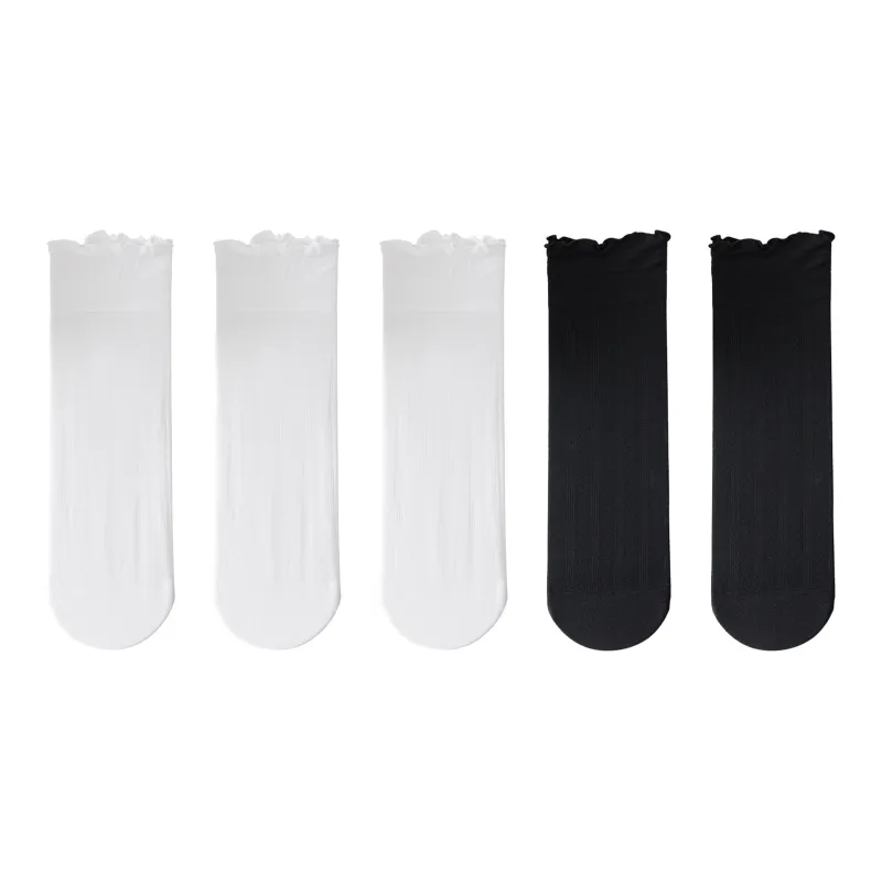 XXLLG Mid Calf Socks Women's 5 Pack-0