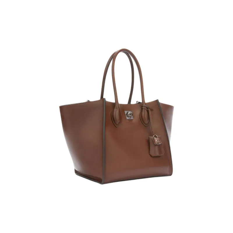 ERMANNO SCERVINO Smooth Calf Leather Handbag Women's Brown-1