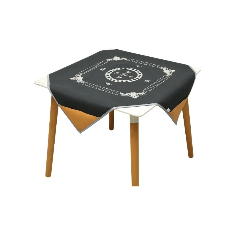 Miao Ji Mahjong Table Cloth Large Size Square Mahjong Mat Thickened Mahjong Cushion Board Games-3