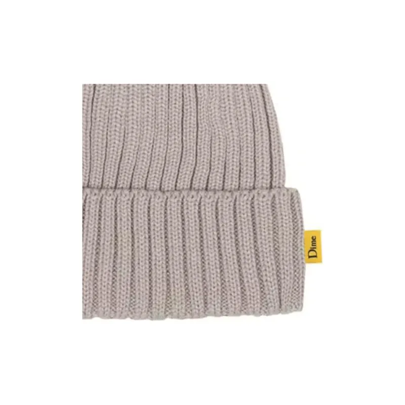 Dime MTL Milu Wool Beanies Unisex Khaki Gray-2