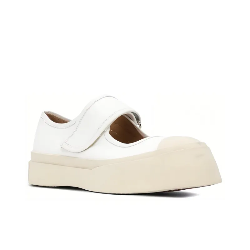 MARNI Leather Mary Jane Sneakers-2