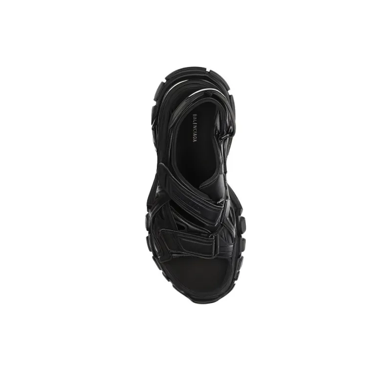 Balenciaga Track Sandal Black-2