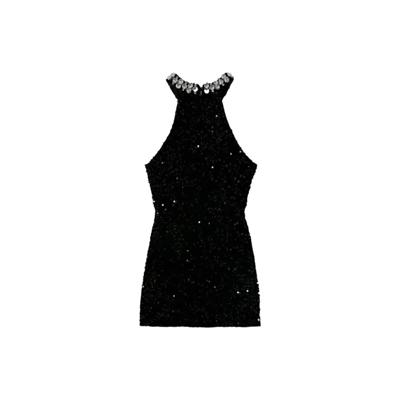 Incolore Sleeveless Dress Women's Black-1