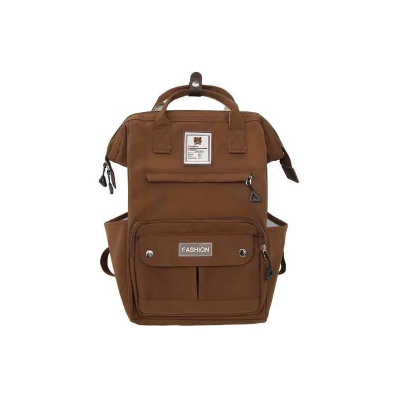 Barang Bear Nylon Backpack Unisex Multicolor-5