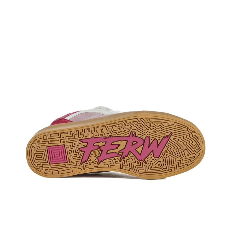 FERW Strawberry Cake Puffy Shoes Coverage Slip Resistant Balance Breathable Low Top Skateboard Shoes Unisex-5